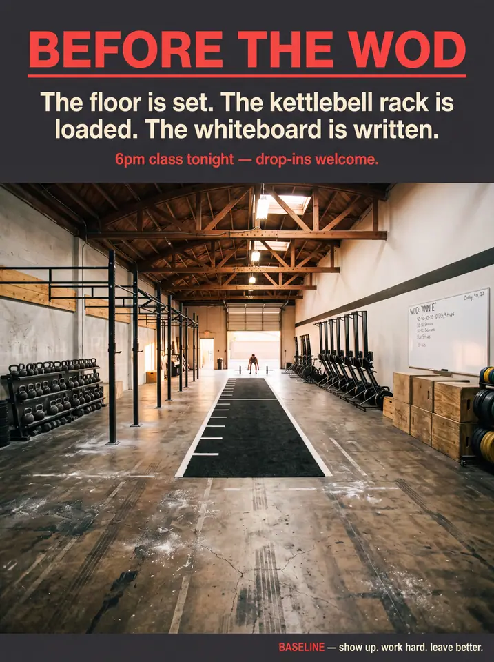 Class-floor preparation — Single Image