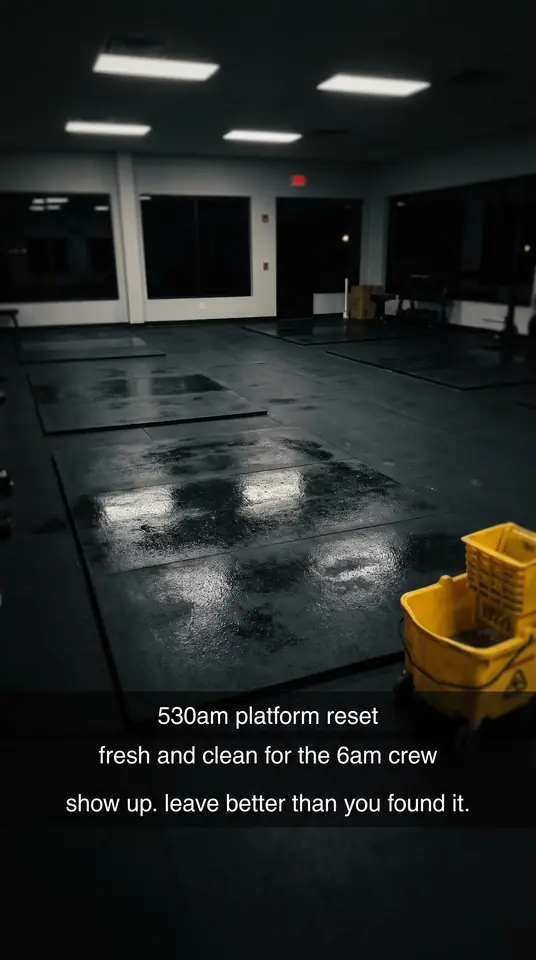 Behind-the-scenes reset — Story